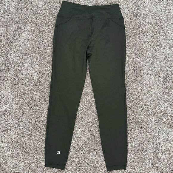 sweaty betty anthropologie all day 7/8 24” leggings army green size XS - Picture 2 of 8